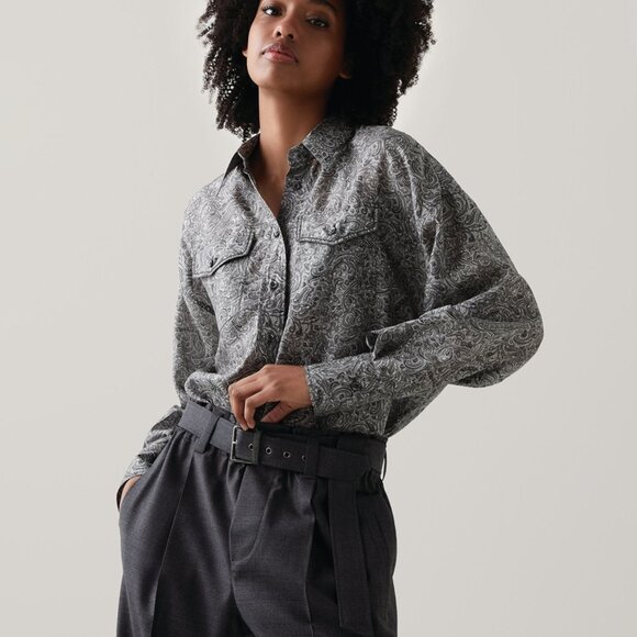 Brunello Cucinelli Monili Pants Charcoal Gray Virgin Wool...